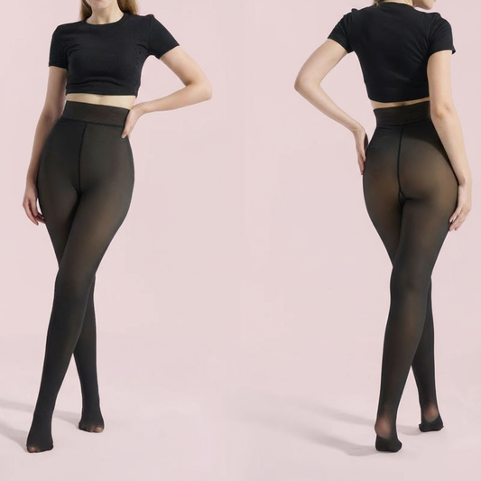 Luviie LuxeTherm™ Sheer Fleece Leggings